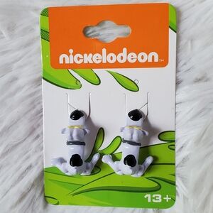 Nickelodeon Rocko's Modern Life Spunky Earrings NWT